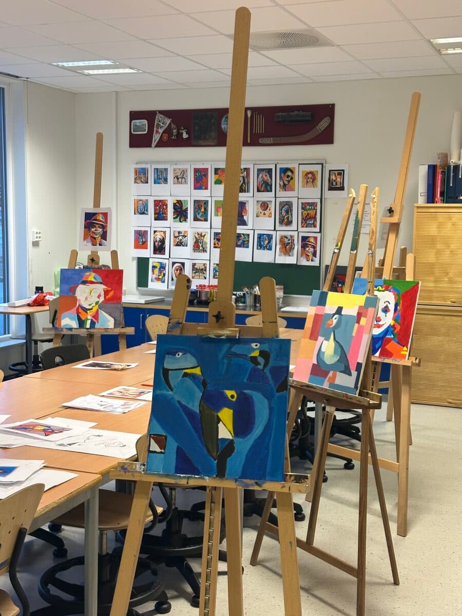 Popart med Turid Bjørkmann