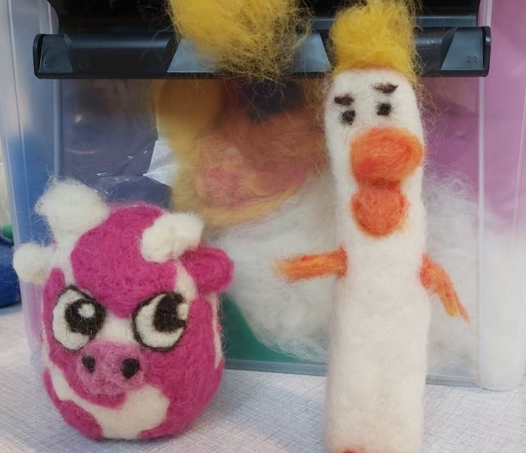 Nålefilting -introduksjonskurs