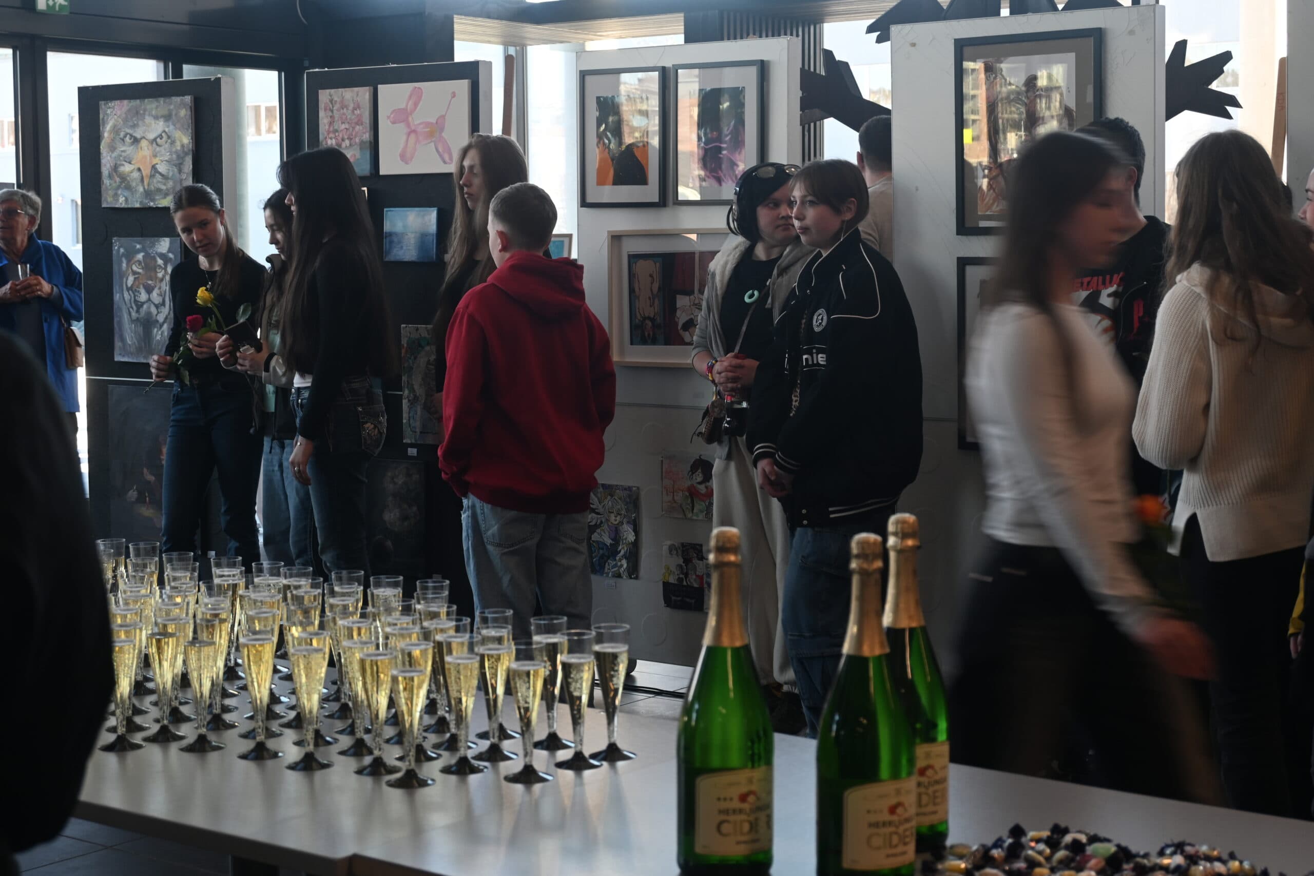 Info om kunstutstillingen