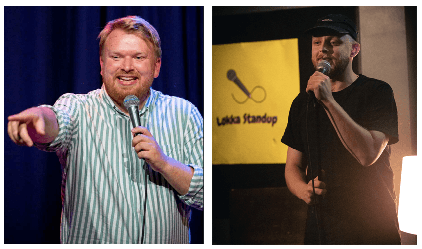 HUMOR-WORKSHOP med Oskar & Sebastian