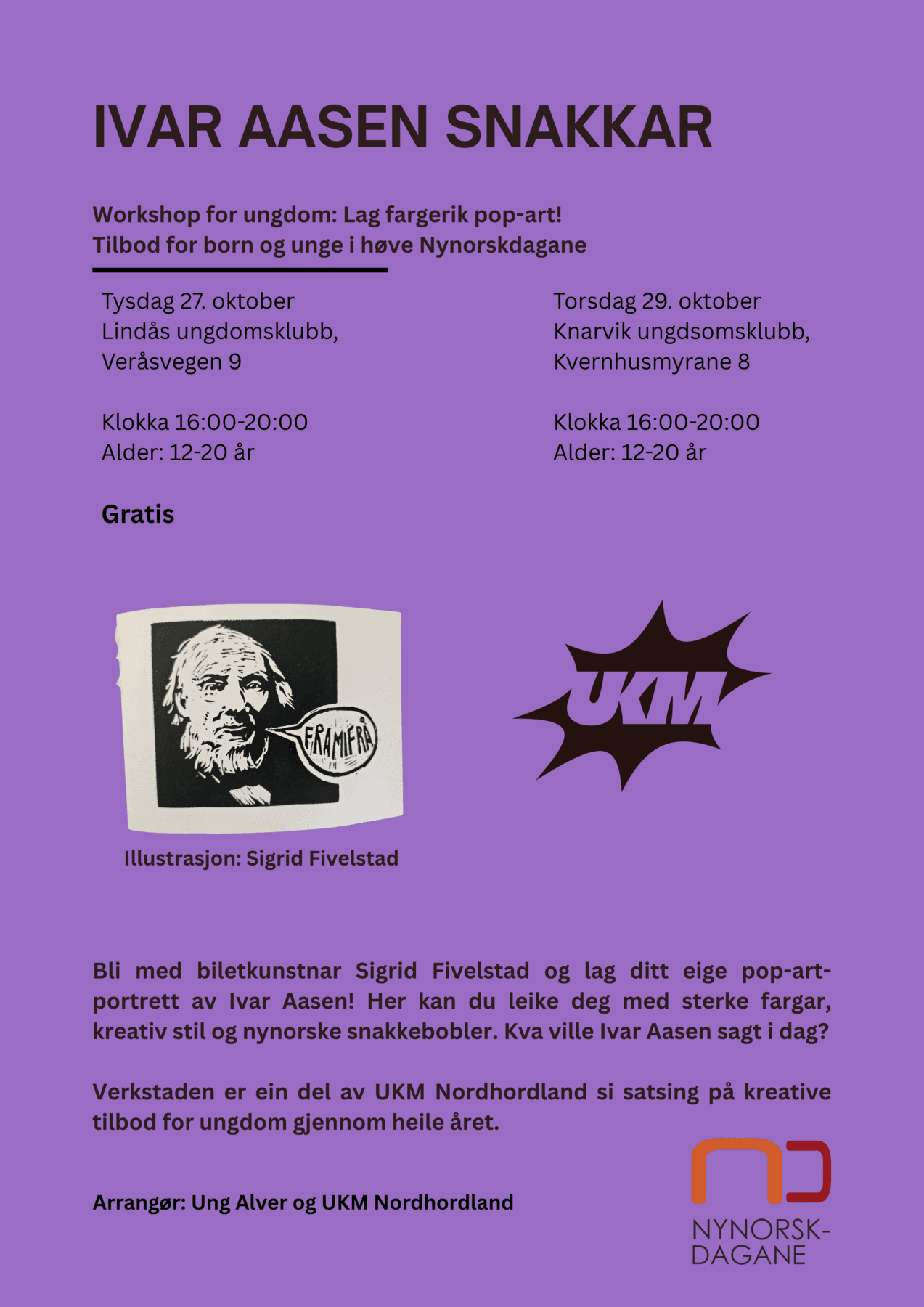 Workshop: Ivar Aasen snakkar