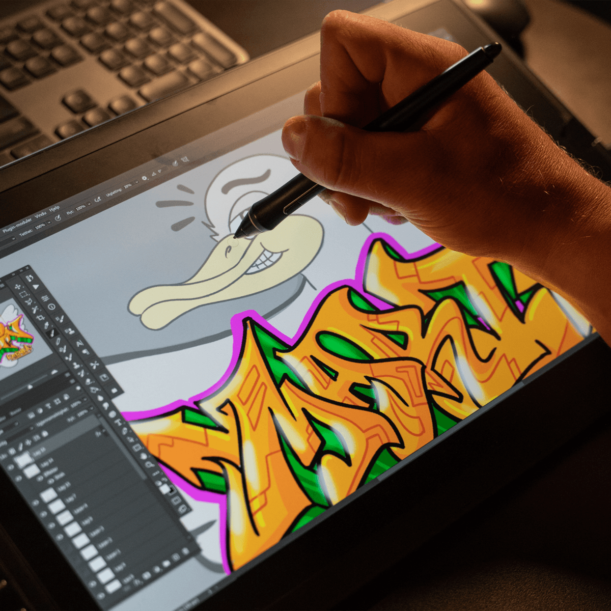 Digital kunst med Are Buraas