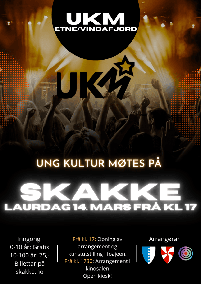 UKM Etne og Vindafjord - Påmelding frå Vindafjord